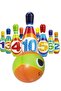 Kids Foam Bowling Set with 10 Numbered Pins & 2 Balls – Indoor Outdoor Sport Toy, 12 Piece Multicolor Set - 5