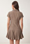 Mini Modal Shirt Dress Lub0366 Vi̇zon - 7