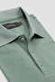 Bivo Mercerized Cotton Modern Fit Light Green Polo Collar Men's Plain Polo Shirt - 2