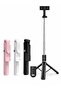 best choice Black Bluetooth Selfie Stick Tripod for iPhone/Samsung/Xiaomi/Oppo/Vivo, Remote Shutter - 5