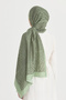 Mayda Viscose Shawl - Mold Green - 3