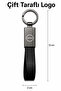 Nissan Keychain Shiny Metal & Leather – Double-Sided Logo, Premium Stylish Design, 12 X 2 cm Size, Car Accessory - 2