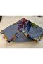 Brand Handcrafted Needle Embroidered Writing 100% Cotton Muslin – 4 Sides Embroidered Elegant Headscarf - 6