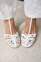 Best Women's White Strappy Heel Sandals - 8