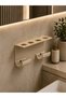 Wall Mounted Bathroom Organizer Hair Dryer Stand |   Hair Dryer Organizer Hanger |   Premium Bathroom Organizer - 4