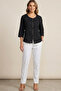 100% Organic Cotton Women's Authentic Blouse with Embroidered Front and Button Detail - 3