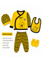 Newborn Baby Fan 5-Piece Bodysuit Set 100% Cotton - 2