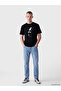 Esvab • Modern & Distinctive Zero Roba Collar Ataturk Printed Men's T-Shirt - 2