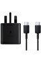 Samsung Galaxy Official 25W Super Fast Charging Adapter With USB-C to C Data Cable ORIGINAL