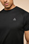 Logo Detail Active T-Shirt with Crew Neck and Raglan Sleeves - 6
