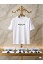 Men's Oversize T-Shirt 24-1 Suprem Combed Cotton Wide Fit “Dont Waste Culture” Chest Print Black - White - Mint Green - Lil