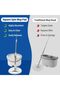 Spin Mop & Bucket Set with 360° Rotating Head – Microfiber Floor Mop with Self-Separating Clean & Dirty Water System - 2