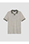 Esvab • Modern & Distinctive Devrik Roba Collar Striped Men's T-Shirt
