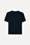 X Bozburun Yc Men's Navy Blue Embroidered Crew Neck T-Shirt - 5