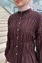 Gipe Detailed Shirt Y0146 - Mürdüm - 3