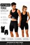 Thermal Sauna Athlete Shorts 2 Pcs Set Unisex Sweating Slimming Outfit