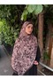 شال نوفييرا بنمط توبوراك من الخيزران مقاس 75x185 سم - 2