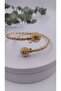 Interlocking Rose Color Spiral Pattern Bracelet - 3
