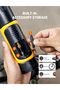 Electric Bike Pump Presta Valve And Schrader 150 PSI, Cordless Tyre Inflator Air Compressor, Portable Car Tyre Pump with Rechargeable Battery, Air Pump for Bike, Motorbike, Car, Ball - 4