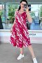 Crew Neck Zero Sleeve Viscose Dress 6Y014