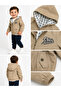 Boy's 3-Piece Set Reversible Raincoat Set Seasonal Hooded Jacket Pants - 5