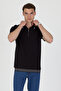 Polo Collar 100% Cotton Short Sleeve T-Shirt - 5