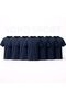 Unisex Basic Cut 100% Cotton Soft Textured Navy Blue Crew Neck T-Shirt Pack of 7