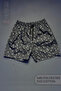 Men's Swim Shorts Patterned Pocket Zippered Mesh Swim Shorts