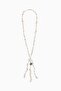 Beaded lariat necklace - 2