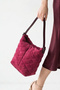 Women's Hand and Shoulder Bag Jane Burgundy - 2