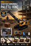 12-Function Remote Controlled Crawler Crane 360 °   Rotatable Professional Construction Work Machine