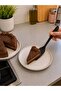 Oskar Silicone Large Spatula Spoon Colander Set 4 Pieces Black - 7