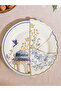 Rmz Gi̇yi̇m Farkiyla Printed Porcelain Serving Plate 28 cm - 3
