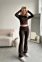 Women's Madonna Collar Spanish Flare Suit - 3