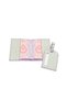 Patterned Leather Passport Cover and Luggage Tag Travel Set - 2