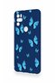 Omix X300 Compatible Blue Butterfly Patterned Silicone Case - 4