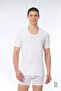 Men's Cotton Round Neck Classic Short Sleeve Undershirt 2-Piece - 409-(420) - 2