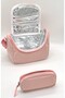 Luxury Accessory Detailed Thermal Lunch Bag and Pencil Case Girls' Backpack Primary School Bag Set / 519 - 7
