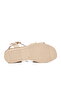 Beige Women's Heeled Sandals 35394 Z - 5