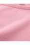 Women's Casual Soft Square Neck Short Sleeve Summer Ribbed Lycra Dress - 4