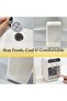 Mini Air Conditioner Fan with Humidifier Mist Cooler, Portable USB Rechargeable Cooling Fan, 2-Speed Personal Air Cooler with 1800mAh Battery for Home Office Dorm Car Travel - 7