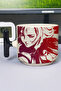 كوب سيراميك فاخر مطبوع عليه Metal Gear Solid (قطعة واحدة) بمقبض أسود خاص على شكل حرف T V4T