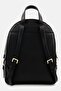 Women Brand Logo Backpack 30 H x 25 L x 12 W cm, Black - 2