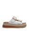 Smh 322 Double Buckle High-Sole Slippers