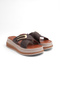 Smh 331 Gold Buckle Detailed High-Sole Slippers - 2