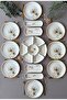 Altın Hare Model Embossed 8-Person 19-Piece Modern Breakfast Set