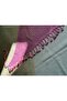 Handmade Crochet Pink Waist Accessory |   Boho Style Knitted Hip Wrap |   Festival and Beach Combination - 4