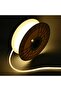 50M COB LED Strip Light 165FT Waterproof IP65, 8mm Flexible COB Light Strip with Connector, Warm White, for Indoor & Outdoor Lighting - 2