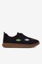 Women's Black Comfortable Fit Casual Shoes with Leaf Detail - 3