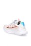Kufa I Girls' Velcro White / Pink Casual Sneakers - 3